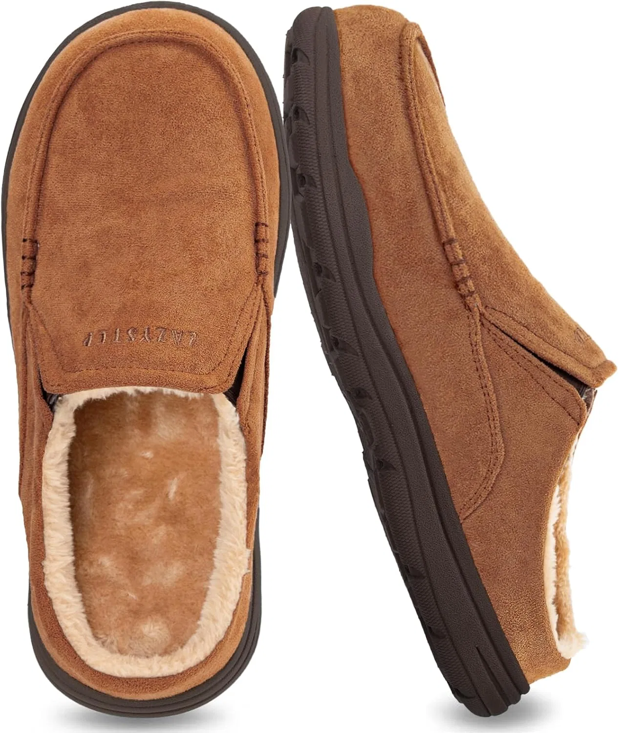 Тапочки мужские с амортизацией LazyStep, Tan