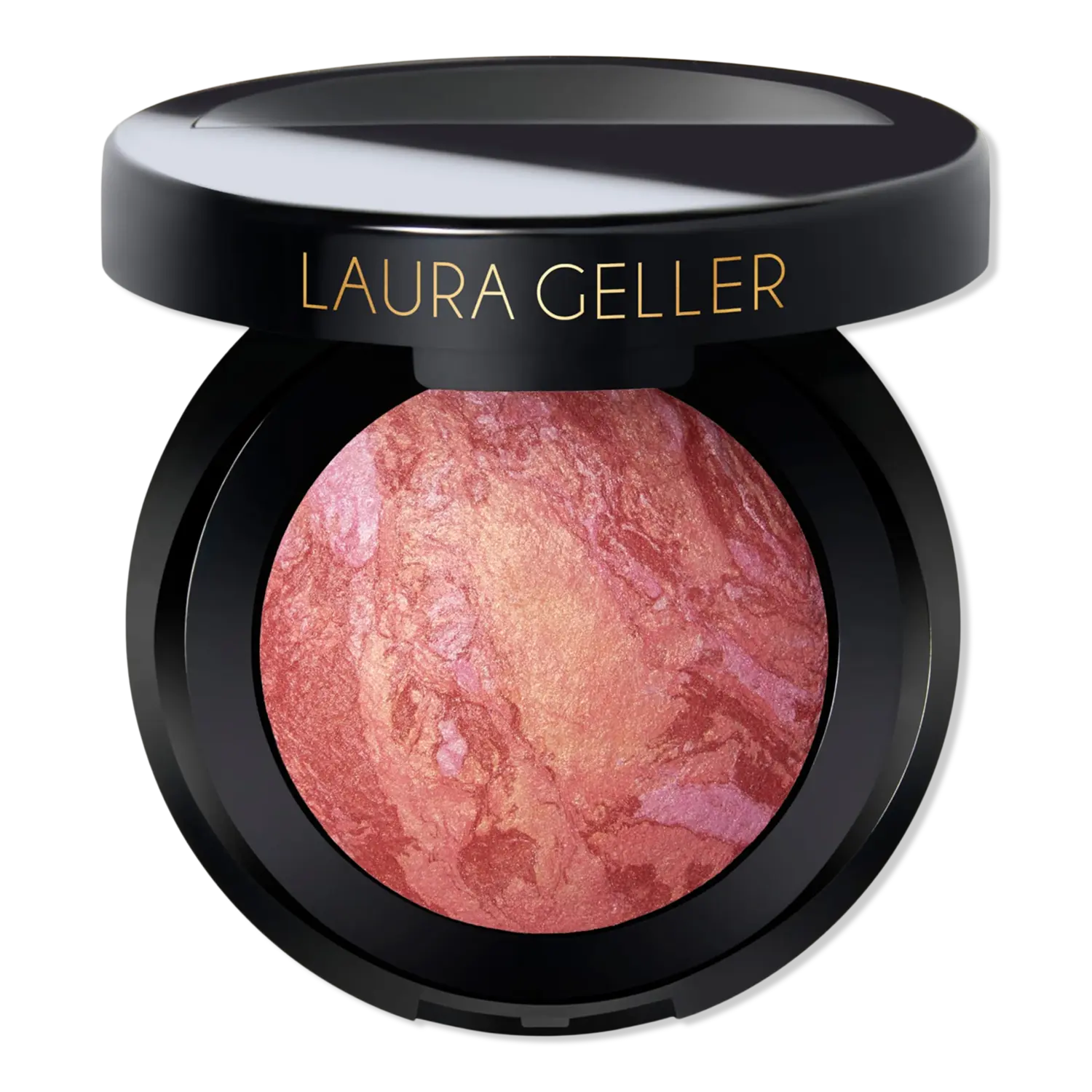 

Запеченные румяна Blush-n-Brighten с мраморным эффектом LAURA GELLER, Tropic Hues (coral, gold, and pink for medium skin tones)
