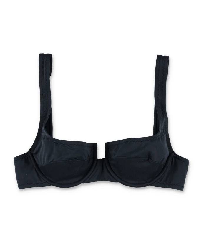 

Верхняя часть бикини с косточками и регулируемыми бретелями. Reina Olga, черный