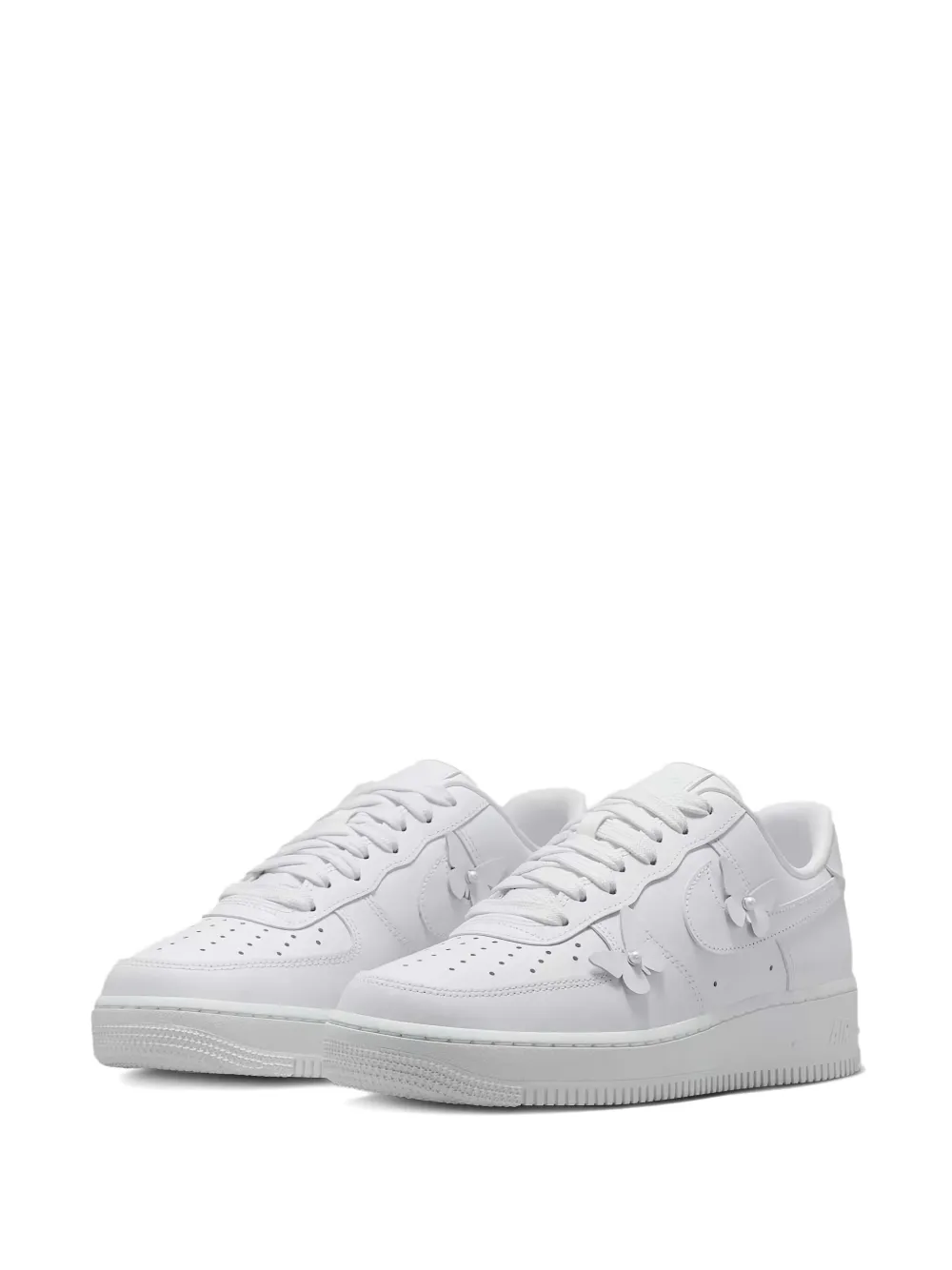 Кроссовки Air Force 1 с цветочным декором Nike, белый — фото 2