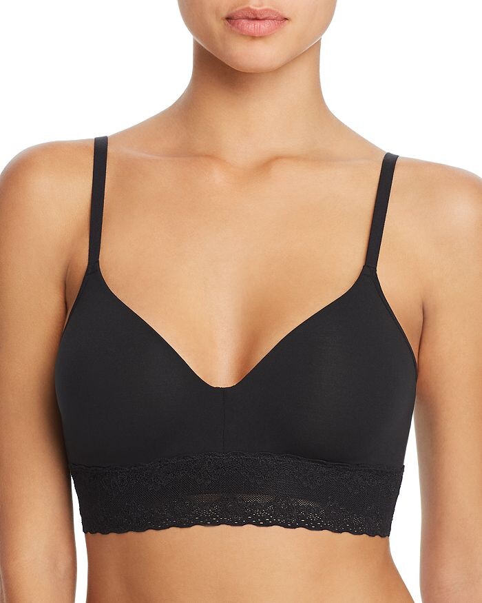 

Контурный бюстгальтер без косточек Natori Bliss Perfection, черный