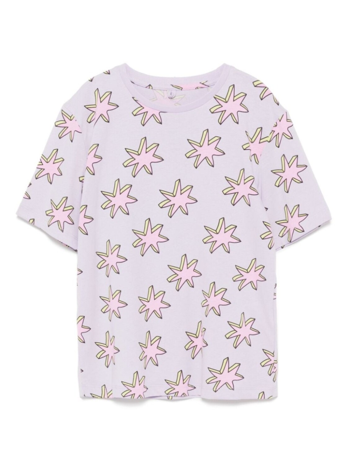 

Футболка с графичным принтом Stella McCartney Kids, фиолетовый