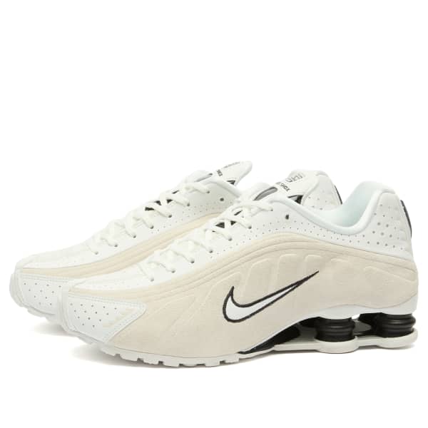 Shox r4 se 2 w кроссовки Nike, белый/черный/коричневый — фото 2