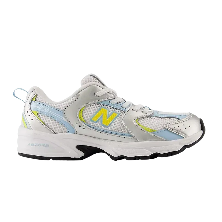 Кроссовки New Balance 530 Bungee Lace, серебристый