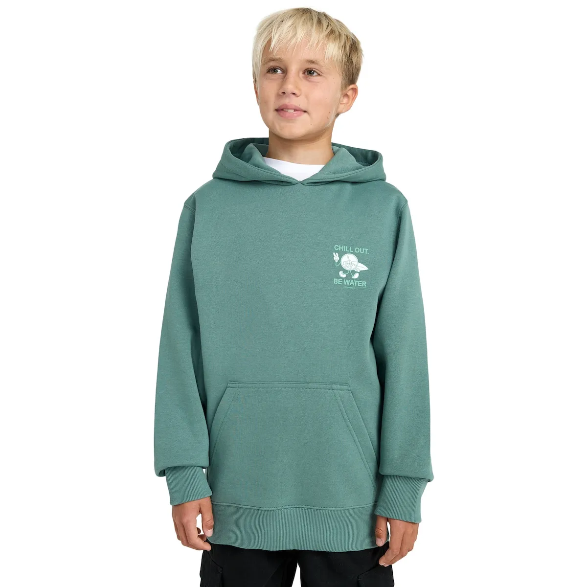 

Детская толстовка Foundation Po Billabong, зеленый