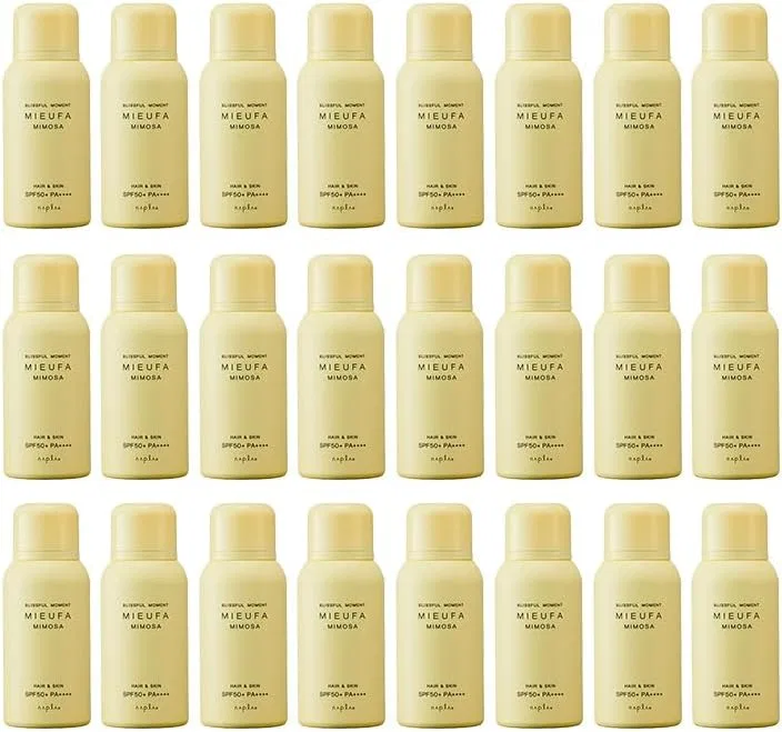 Спрей для загара Napura Meifa Fragrance UV, аромат мимоза, 80 г