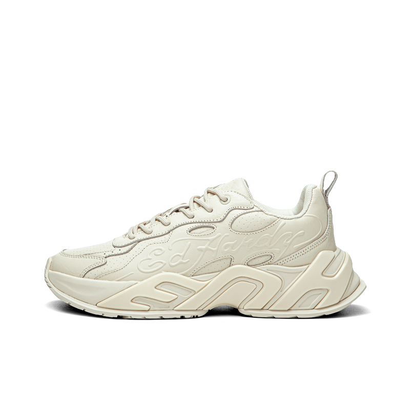 

Кроссовки ACC Cushioning, увеличивающие рост, с противоскользящей и износостойкой подошвой, массивные, мужские Ed Hardy, Light Apricot