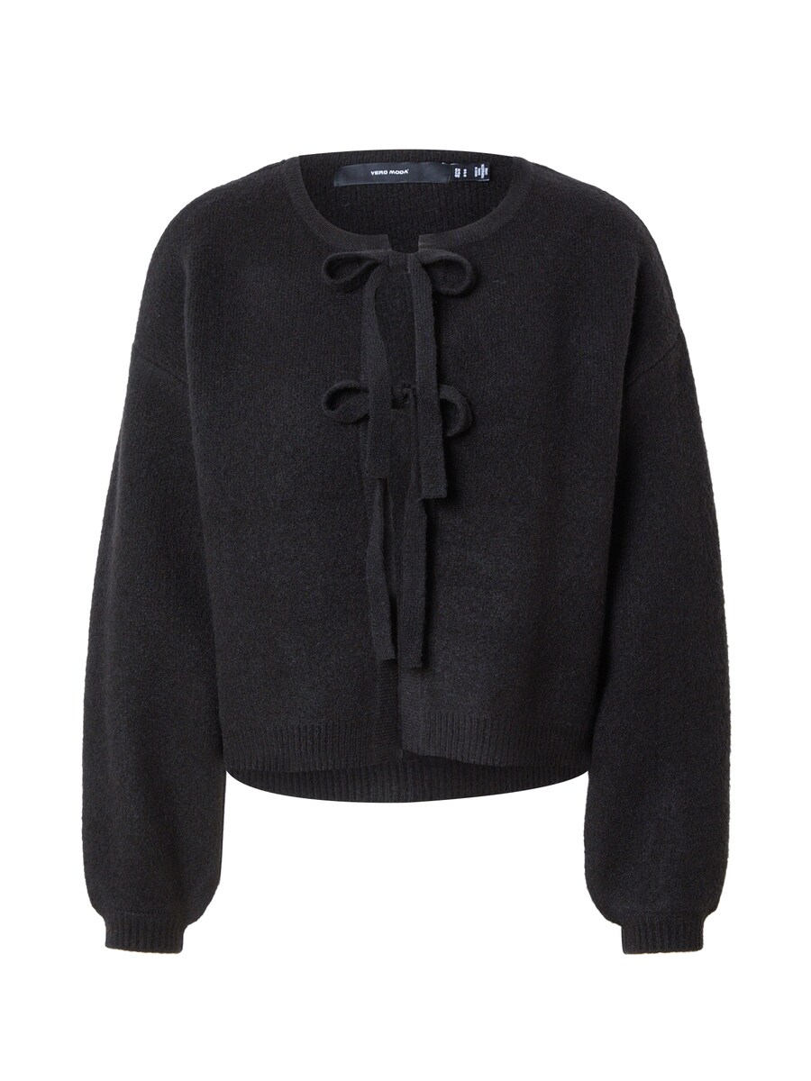 

Вязаный кардиган VERO MODA BOW, черный