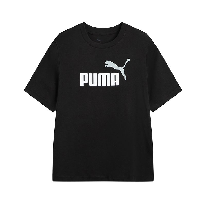 

PUMA Футболка ESS мужская black, Черный, PUMA Футболка ESS мужская black