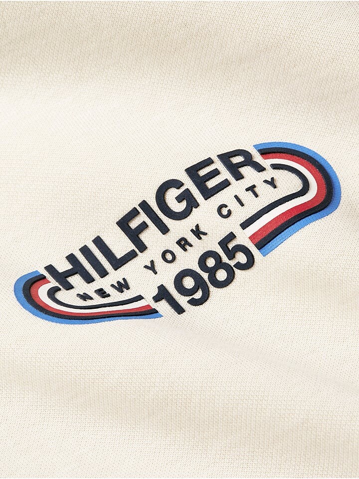 Толстовка Tommy Hilfiger Sweatshirt, кремовый — фото 4