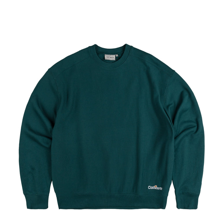 

Свитер label script sweat Carhartt Wip, зеленый