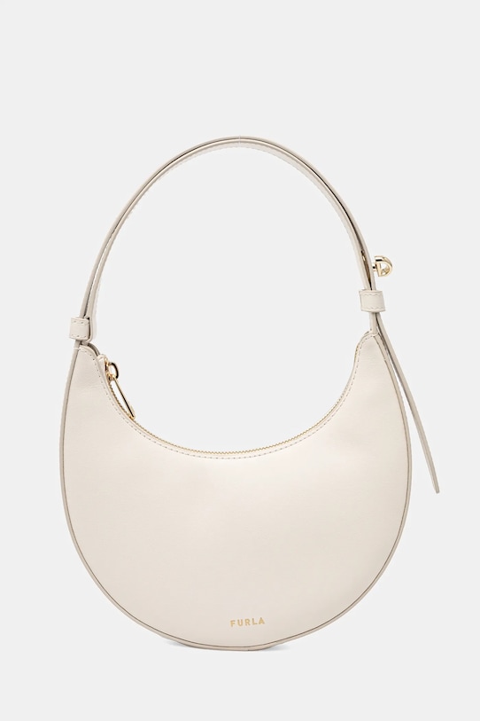 

Кожаная сумка Furla, бежевый