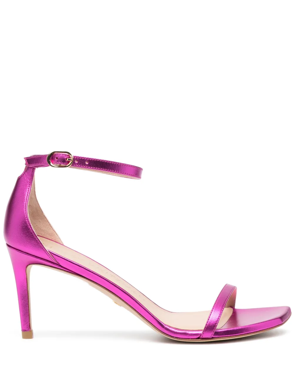 Босоножки Nudistcurve 75 Stuart Weitzman, розовый