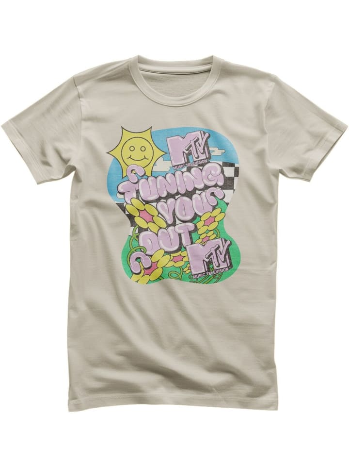 

Футболка MTV Tuning You Out T-Shirt цвета хаки MTV