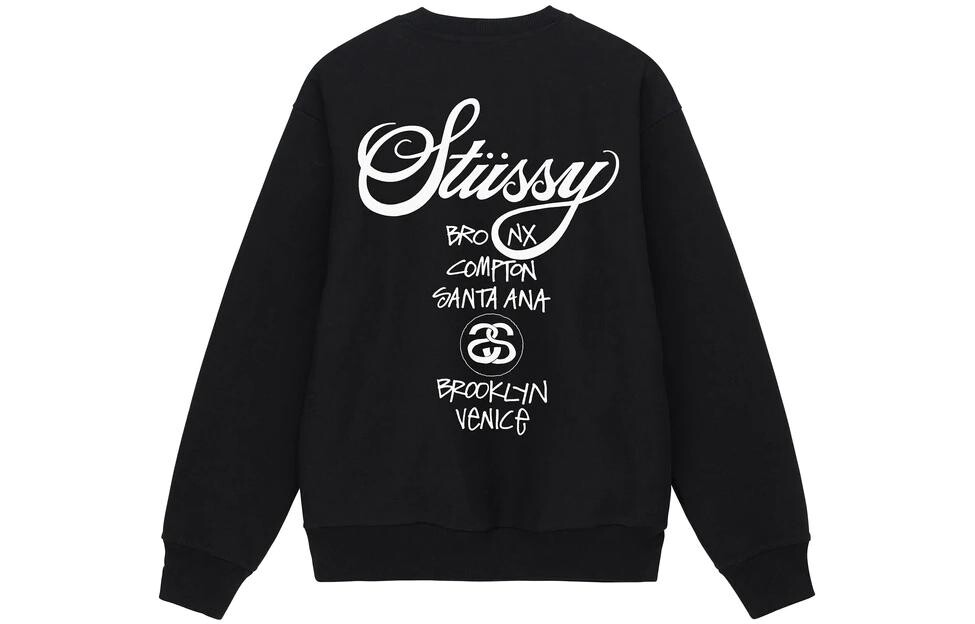 Толстовка мужская Stussy, фиолетовый — фото 2