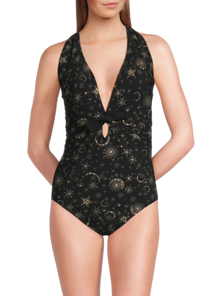 

Слитный купальник Lucky Stars Halley Magicsuit, цвет Black Gold