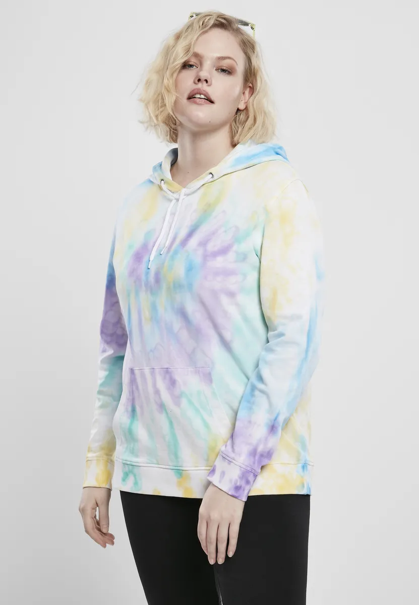 

Толстовка URBAN CLASSICS " Urban Classics Ladies Tie Dye Hoody", цвет Pastel