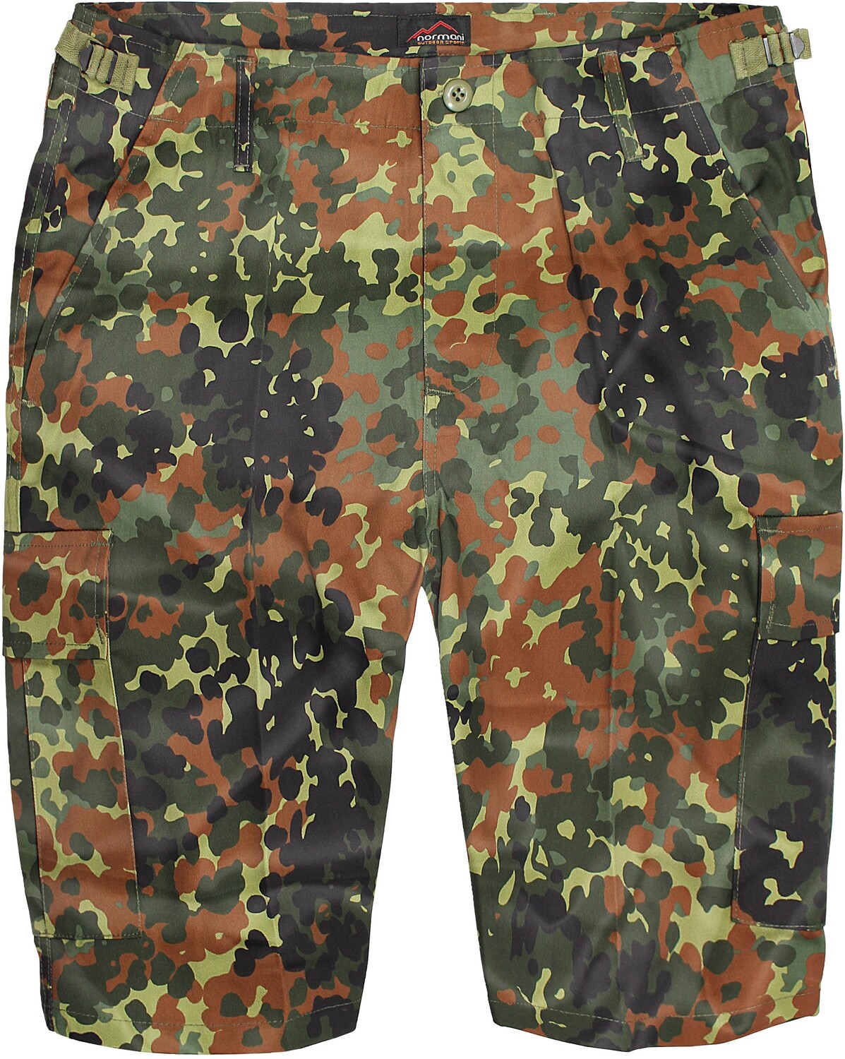 

Шорты Normani Outdoor Sports Herren US Bermuda Ripstop Azizia, цвет Flecktarn