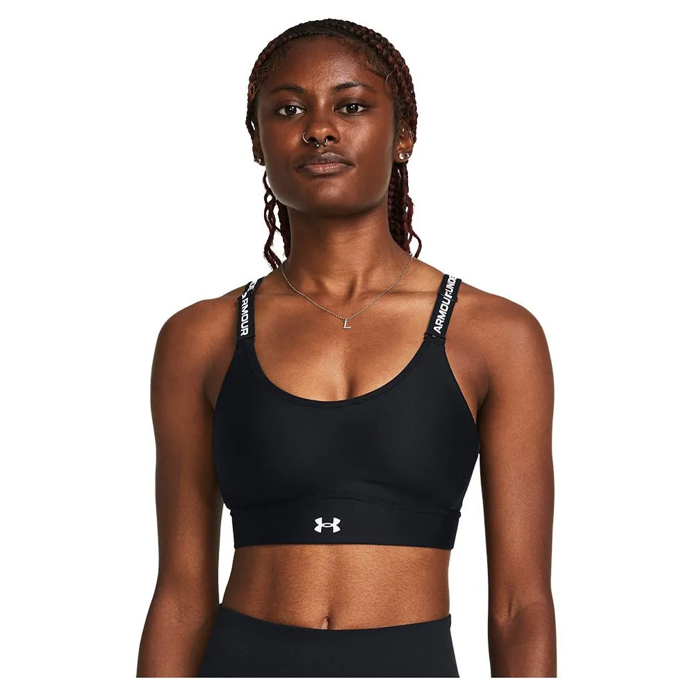 

Спортивный бюстгальтер Under Armour Infinity 2.0 Medium Impact, черный