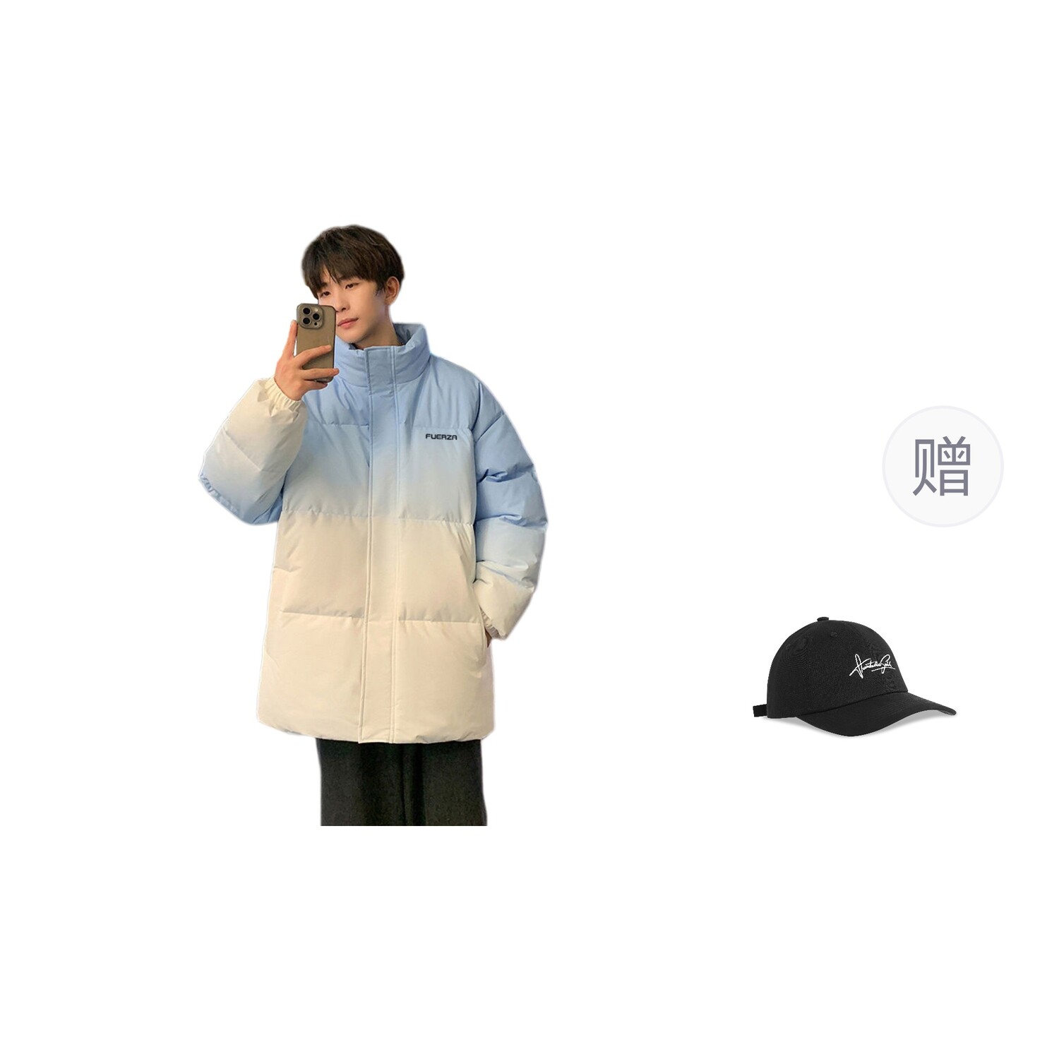 

Стеганая куртка унисекс Fuerza, розовый