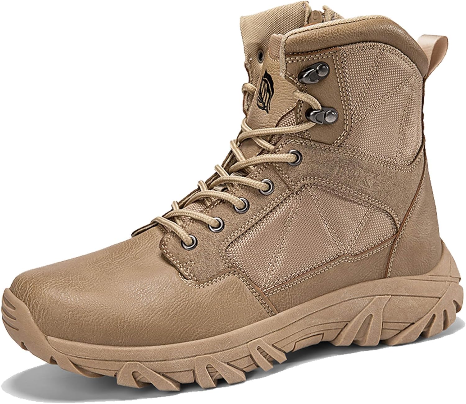 

Мужские тактические ботинки Легкие походные ботинки Кожаные ботинки Botas militares para hombre Ботинки для мотоцикла Zivopah, Sand