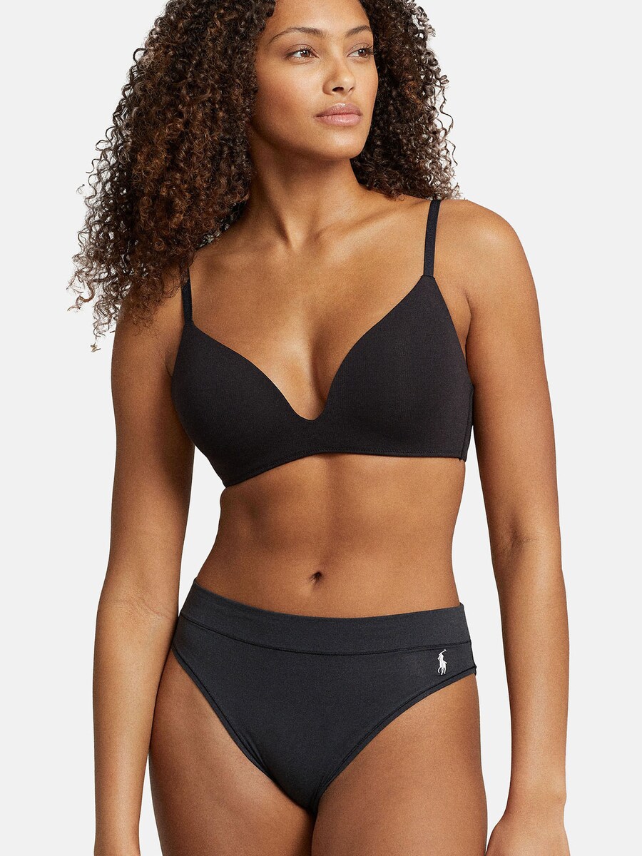 Трусики Polo Ralph Lauren Panty HIGH LEG , черный — фото 2