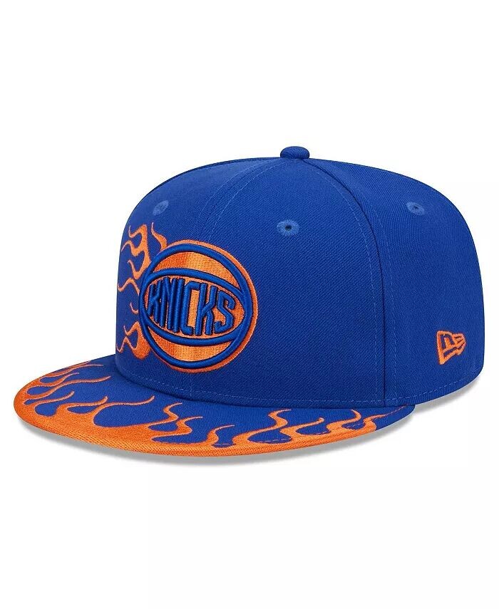 

Мужская синяя бейсболка Snapback Flames 9FIFTY New York Knicks 2024 NBA All-Star Game Rally Drive Flames 9FIFTY New Era, синий