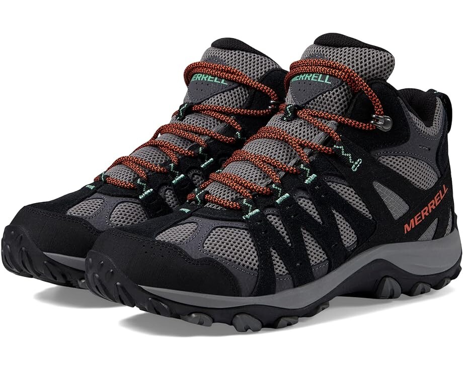 

Походная обувь Merrell Accentor 3 Mid, цвет Black/Charcoal
