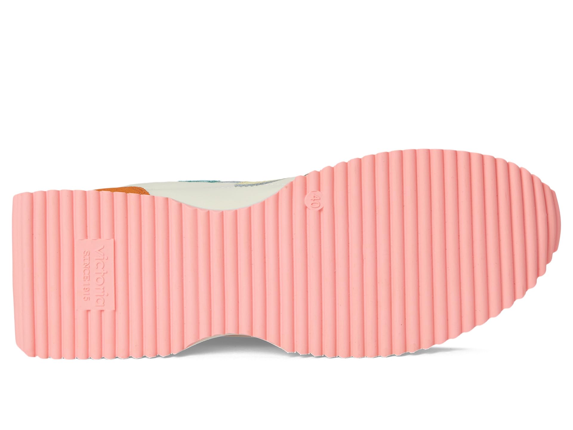 Кроссовки Unisex victoria Cosmos Suede Multicolor & Nylon, цвет Coral — фото 3