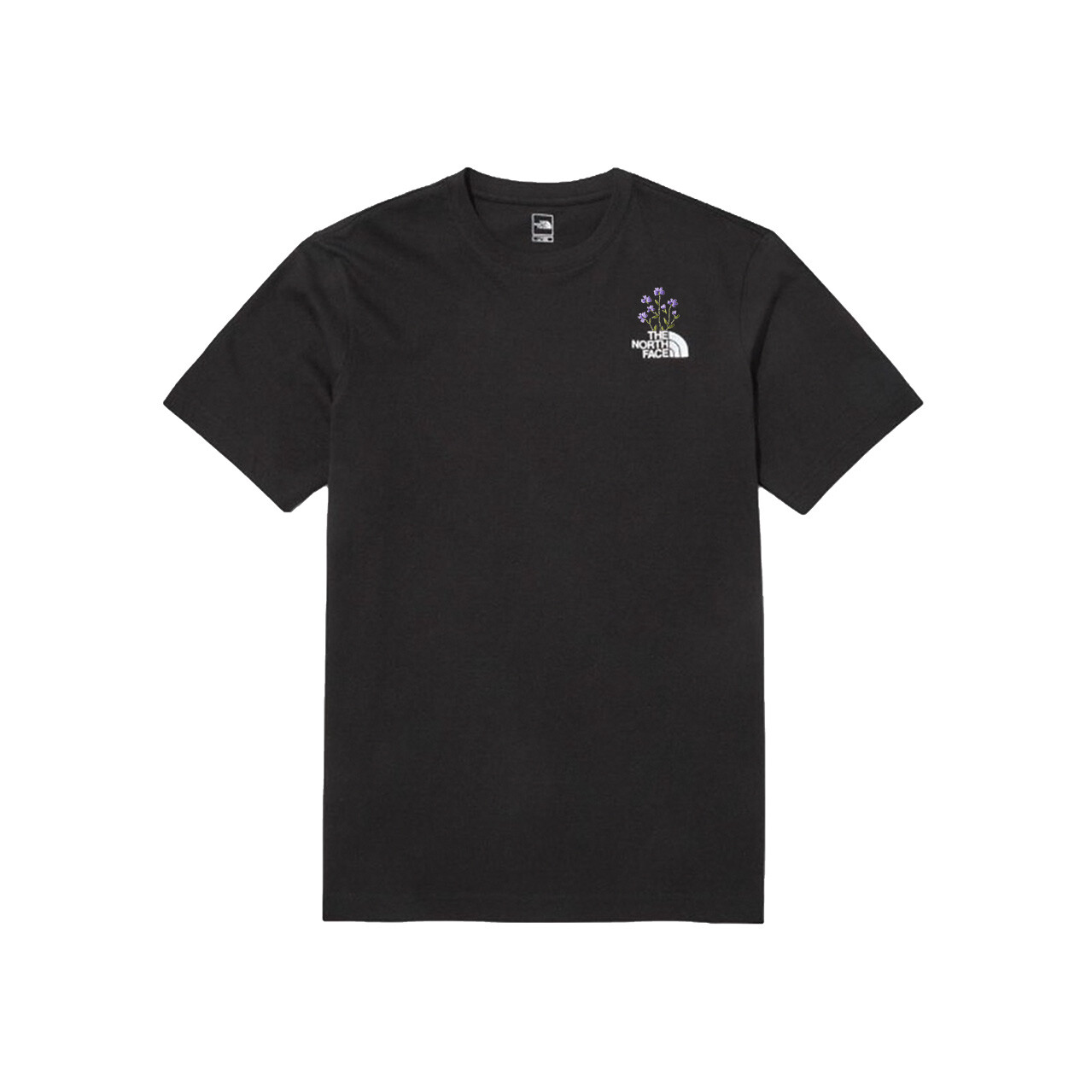 

Футболка унисекс черная The North Face, черный