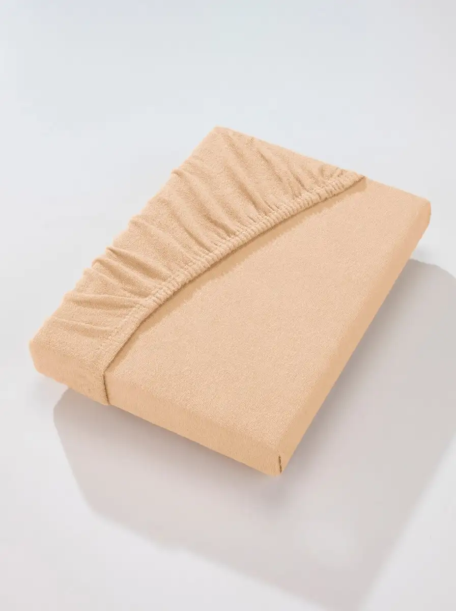 

Простыня на подкладке Washpur, (1 шт.) Wäschepur Б: 90-100 см, бежевый
