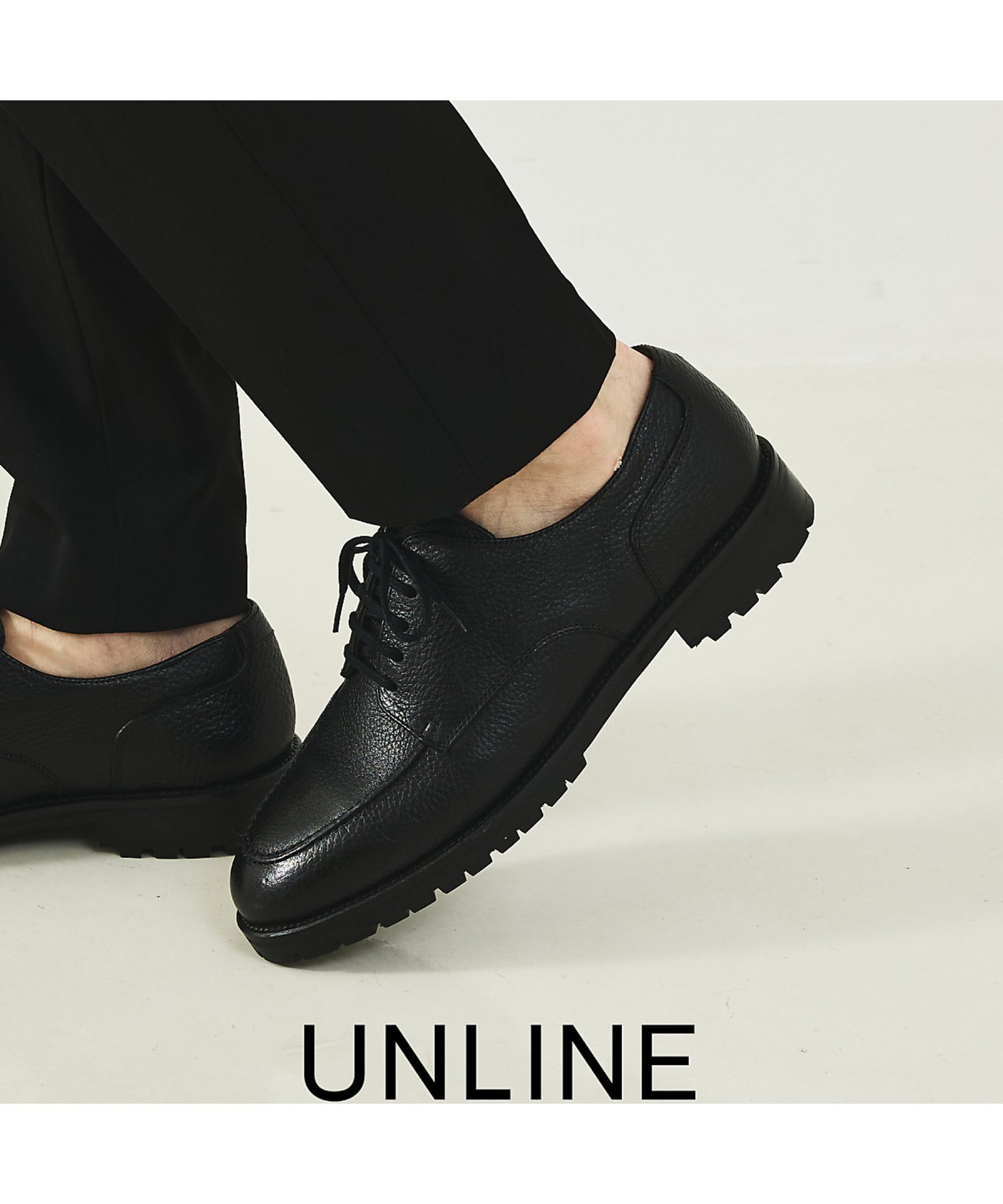Туфли-дерби с U-образным носком и подошвой Tank Sole AlfredoBANNISTER, Black Other 1