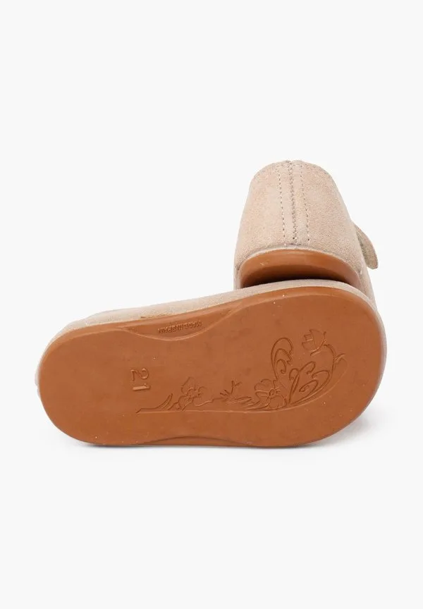 Pepitos босоножки serraje niños primeros pasos балетные туфли с ремешком на щиколотке Pisamonas, Beige — фото 4