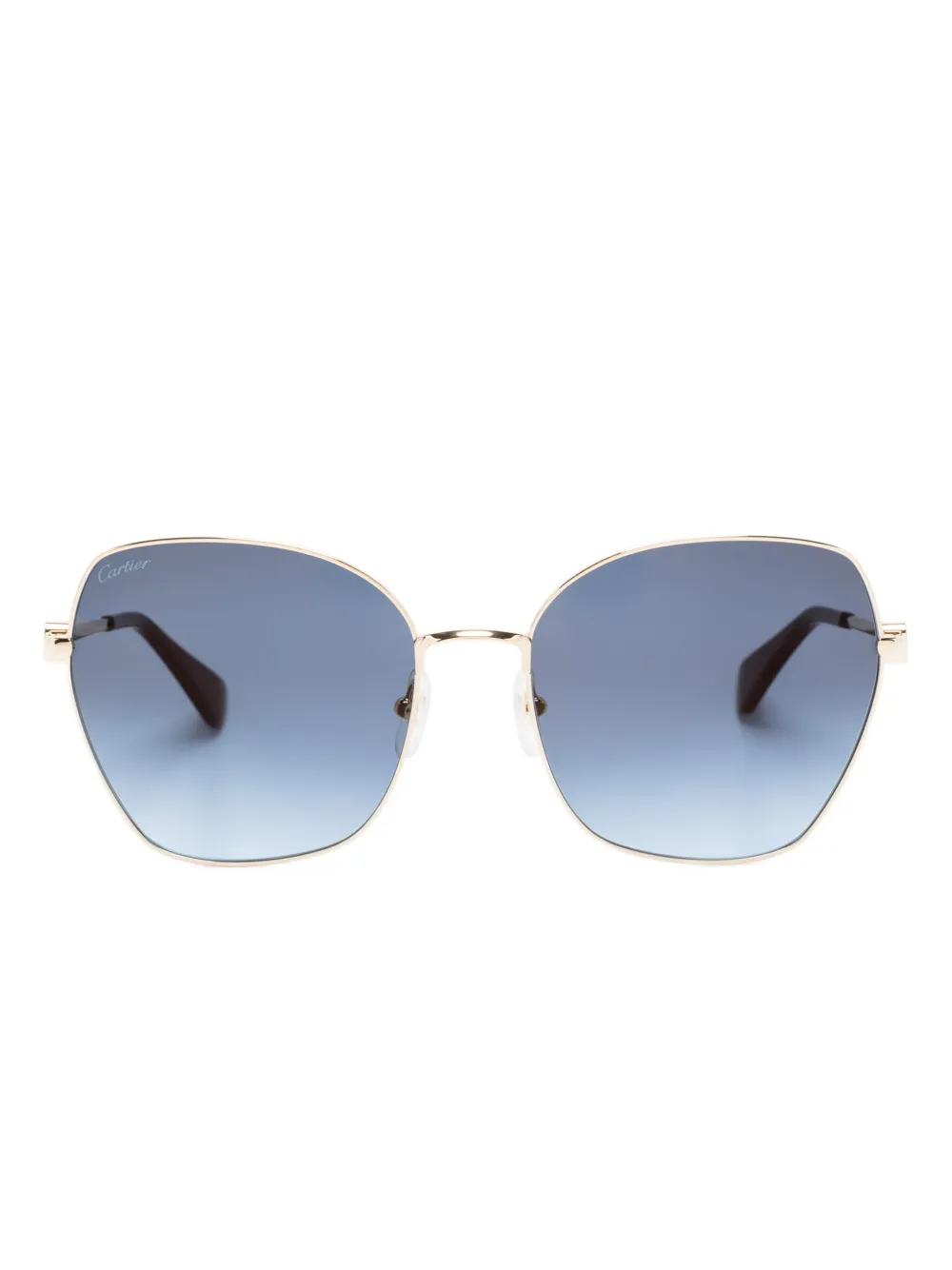 

Солнцезащитные очки с гравировкой Cartier Eyewear, золотой