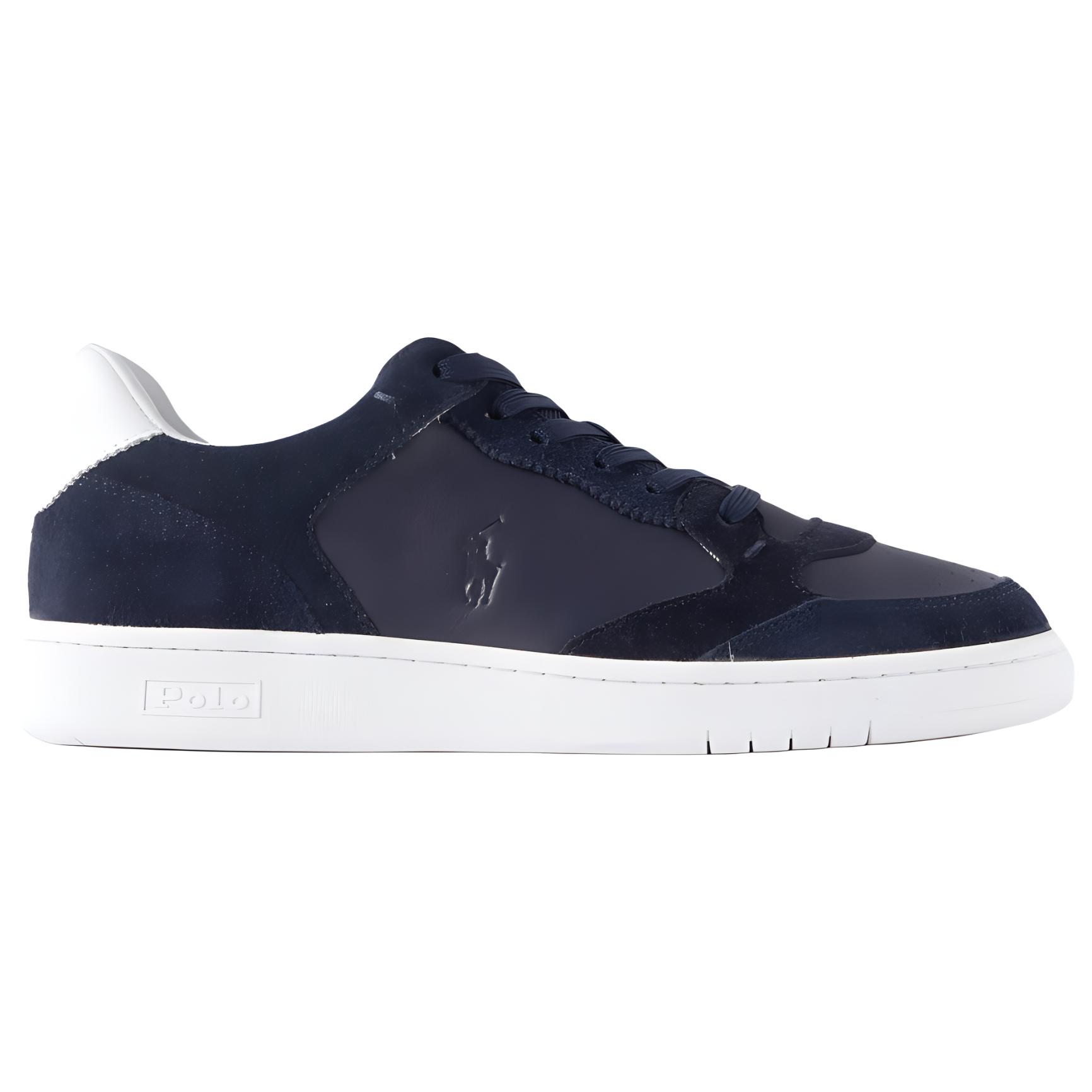 

Низкие скейтерские кроссовки мужские морской синий Polo Ralph Lauren