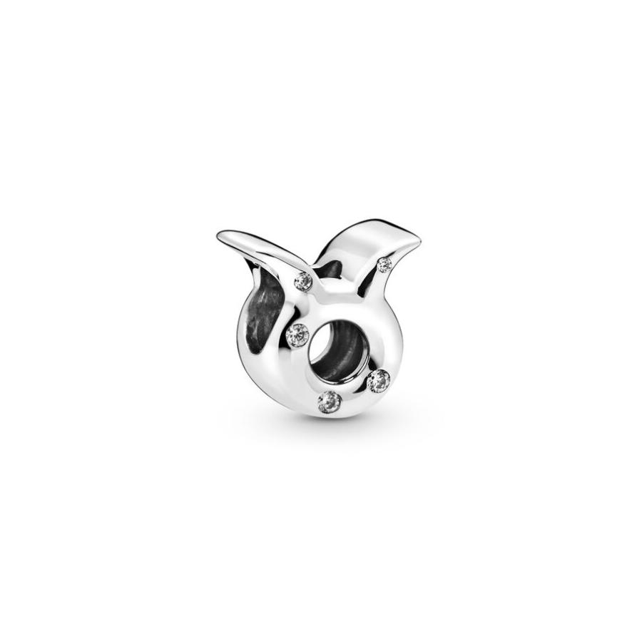 

Набор Pandora Taurus Zodiac Charm Studded Bracelet Set, стерлинговое серебро