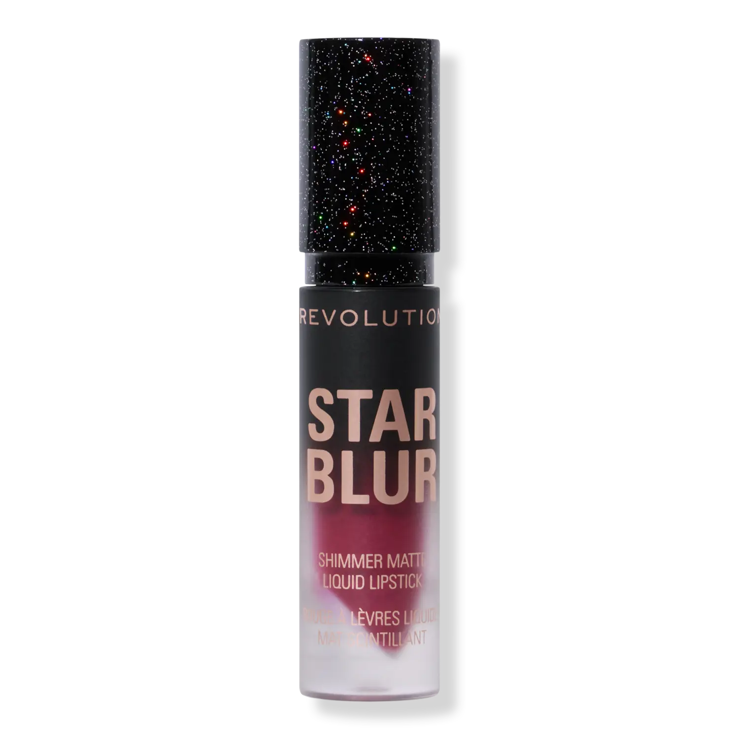 

Жидкая матовая помада Star Blur Shimmer Revolution Beauty, Crimson Envy (dark red with berry tones)