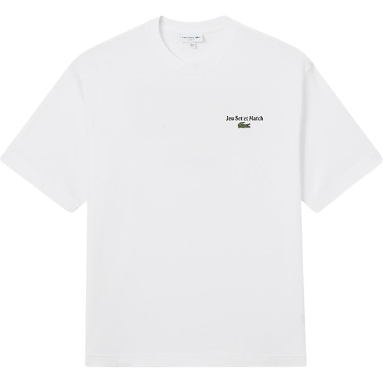 

Футболка с принтом LACOSTE, белый