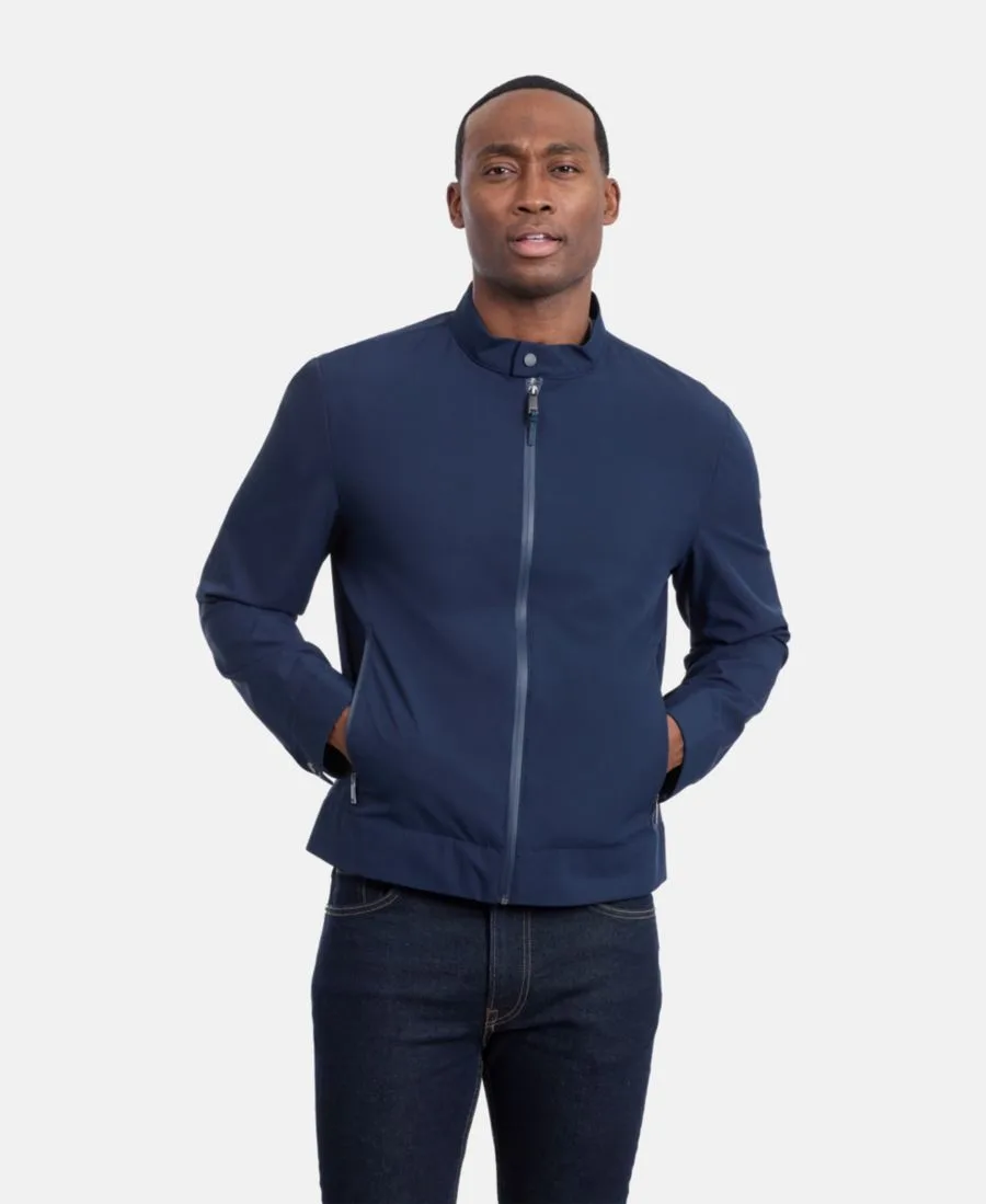 Мужская куртка для гольфа на сетчатой подкладке Calvin Klein, темно-sapphire — фото 2