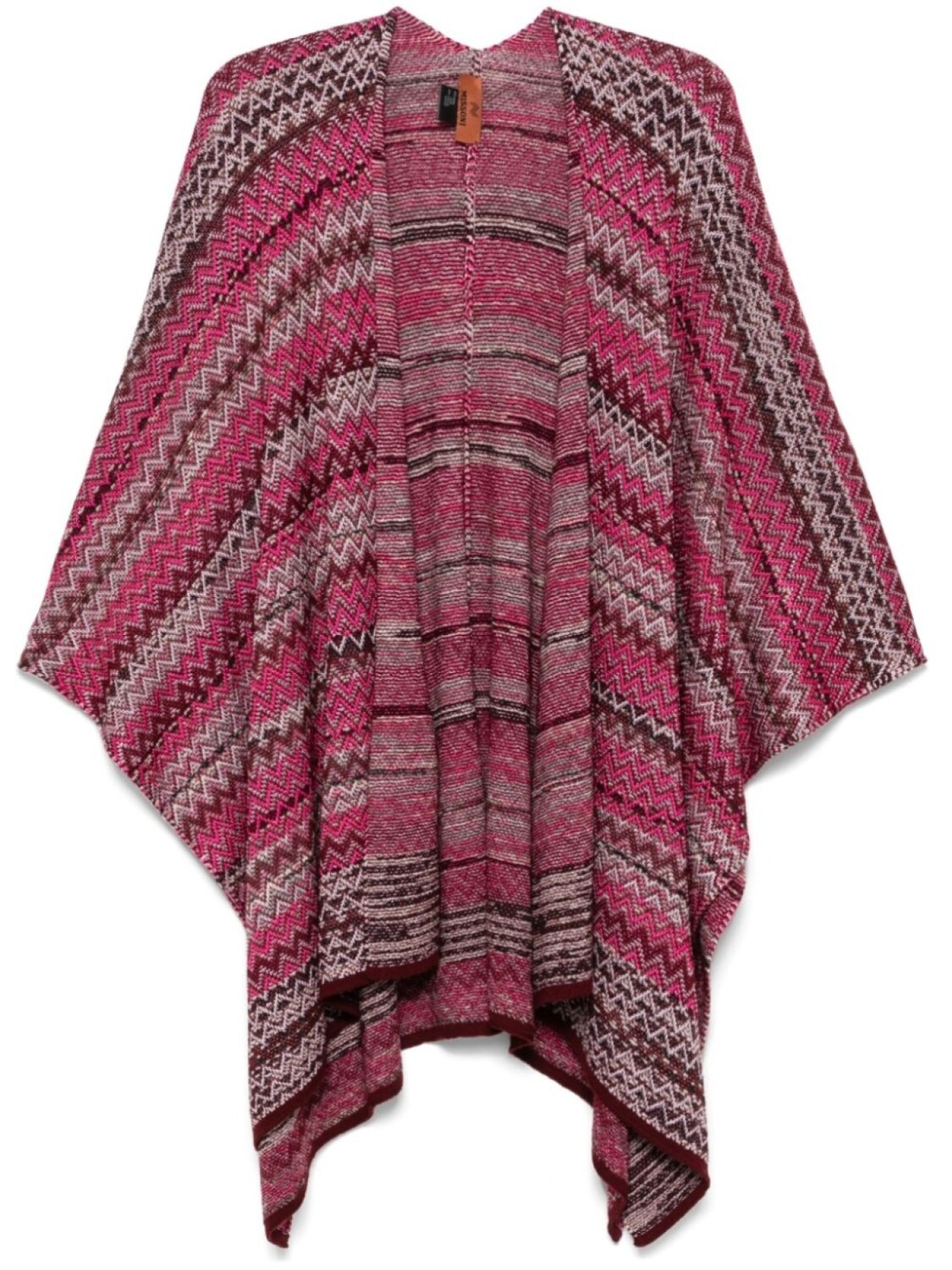 

Накидка Missoni с зигзагообразным узором, розовый