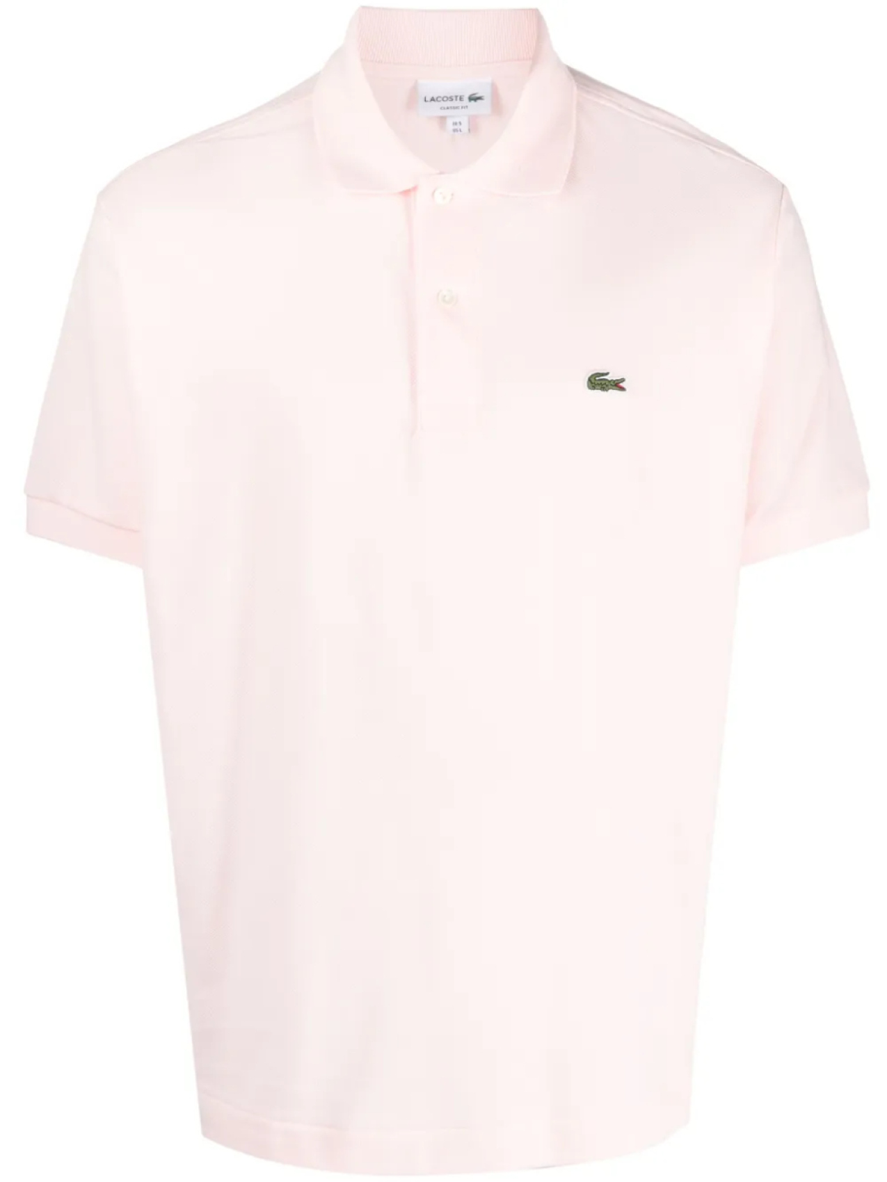 

Рубашка поло с нашивкой-логотипом Lacoste, розовый