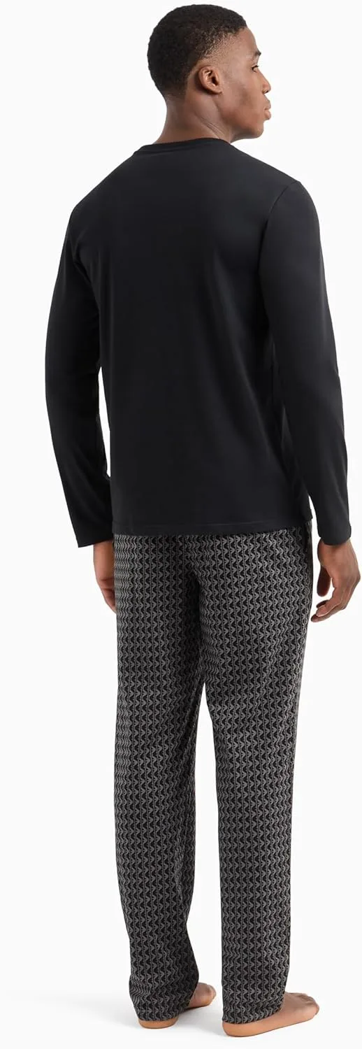 Плавки Emporio Armani Men's Seersucker 4", синий — фото 2
