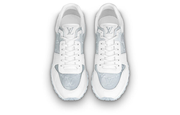 Кроссовки run away sneakers 'white with grey monogram' Louis Vuitton, белый — фото 3