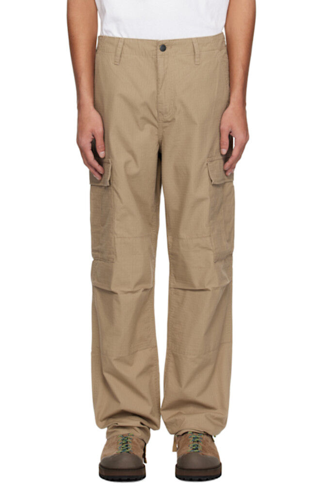 

Брюки-карго бежевого цвета Carhartt Work In Progress