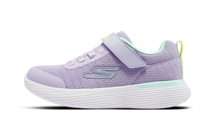

Детские кроссовки с низким верхом, устойчивые к истиранию Skechers, лаванда/многоцветная