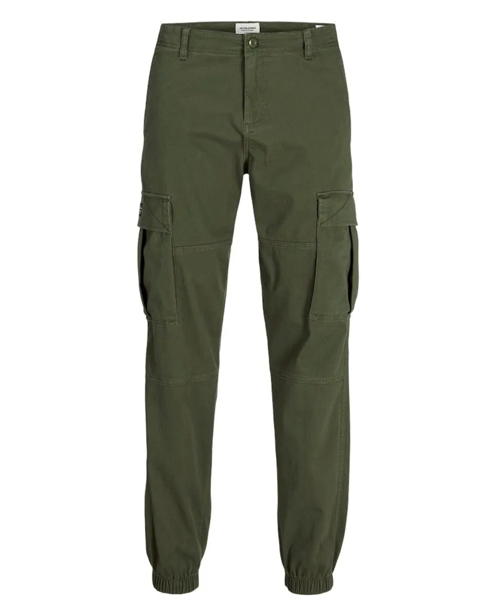 

Детские штаны карго Jack & Jones, военный зеленый