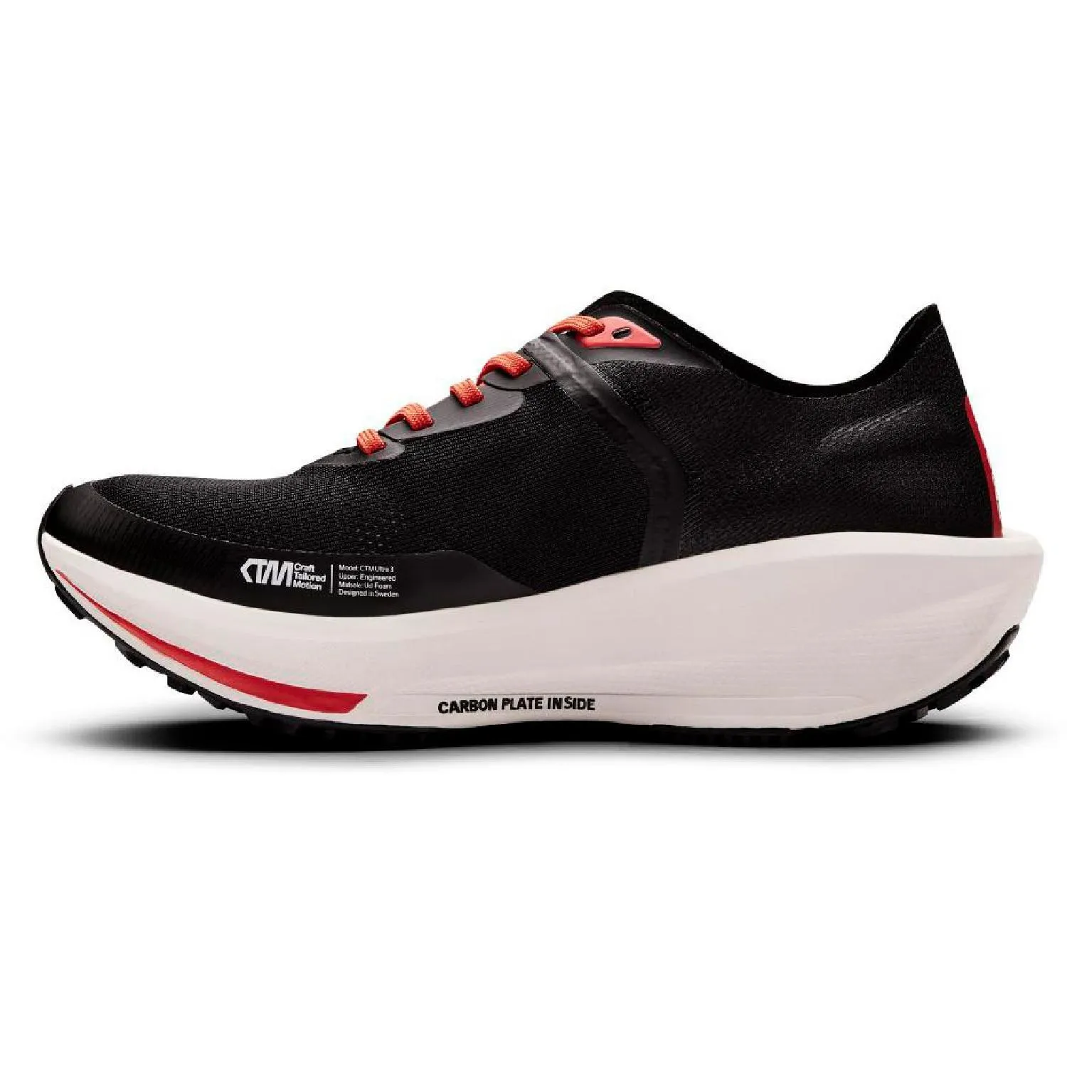 Женские кроссовки CTM Ultra 3.0 для бега по дороге Craft, Black/Heat — фото 2