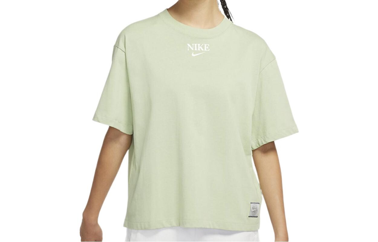 Футболка женская дынно-зеленая Nike