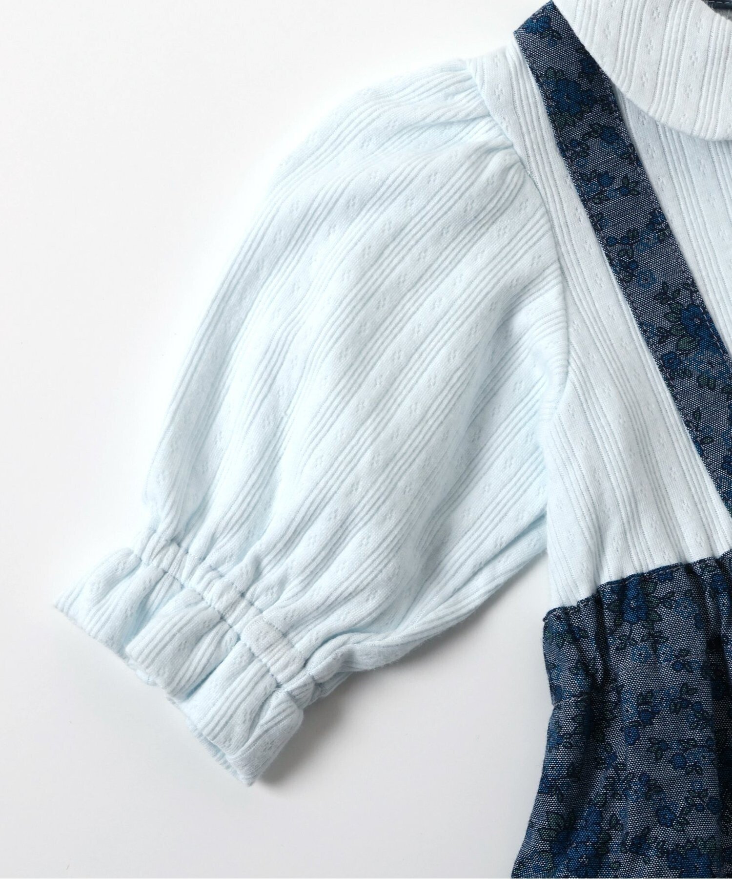 Комбинезон Petit Fleur Docking Boribon, blue — фото 2