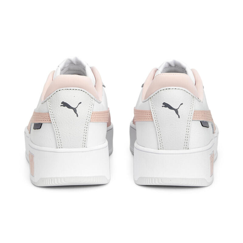 Женские кроссовки Carina Street PUMA White Rose Dust Feather Grey Pink — фото 2